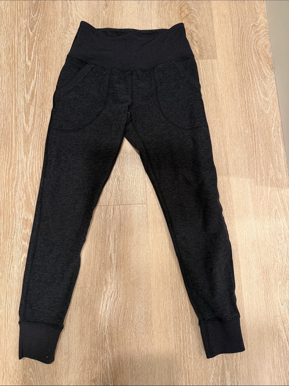 Zella Charcoal High-Waist Cozy Jogger Leggings